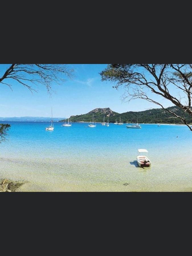 Appartement Pieds Dans L'Eau Vue Mer Bormes Les Mimosas Buitenkant foto