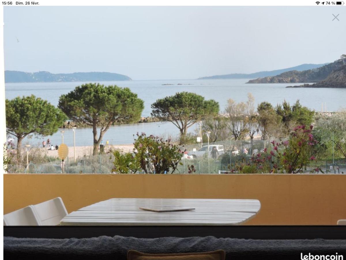 Appartement Pieds Dans L'Eau Vue Mer Bormes Les Mimosas Buitenkant foto