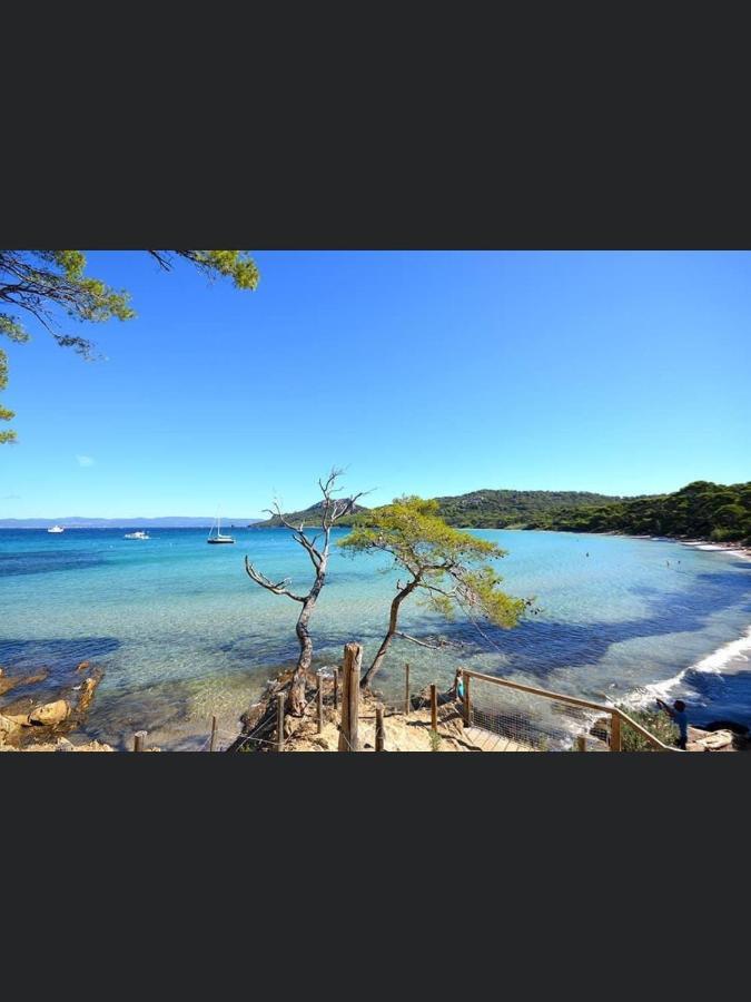 Appartement Pieds Dans L'Eau Vue Mer Bormes Les Mimosas Buitenkant foto